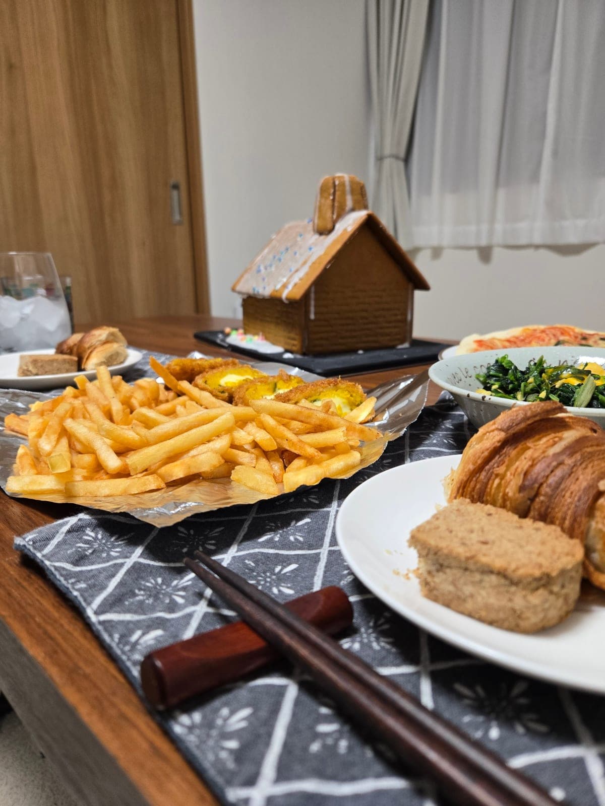 ぼろ家のクリスマスケーキ